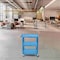 Luxor Utility Cart - 3 Shelves Structural Foam Plastic HE34-BU - alternate 4