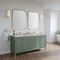 James Martin Vanities Chicago 72 in. Double Vanity, Smokey Celadon, w/ 3 CM Eternal Jasmine Pearl Silestone Top 503-V72-SC-3EJP - alternate 4
