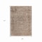 Homeroots 9' X 12' Brown And Beige Abstract Washable Indoor Outdoor Area Rug 615996 - alternate 3