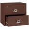 Fireking 2 Drawer, 1 Hr Fire & Impact Rated, 31" Wide Lateral Brown 2-3122-CBR - alternate 2