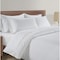 Boston Textile Co. Blackfin 42x36 Standard Pillowcase T300 Sateen 60% Cotton/40% Polyester White PCBXBKFN004236WHT - alternate 2