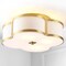 Jonathan Y Quatrefoil 18" Scalloped Shade Metal Classic Glam LED Flush Mount, Brass Gold JYL9508B - alternate 7