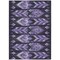 Homeroots 8' X 10' Purple Lavender And Plum Southwestern Washable Indoor Outdoor Area Rug 587827 - alternate 3