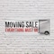 Signmission Moving Sale Everything Must Go, 18 Inch x 48 Inch, Vinyl Banner B-30743 - alternate 4