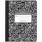 Roaring Spring Wide Ruled Hard Cover Composition Book, 975 x 75 100 Sheets, Black Marble Cover, Black ROA77230 - alternate 1