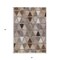 Homeroots 3' X 5' Brown Beige And Khaki Geometric Washable Indoor Outdoor Area Rug 583016 - alternate 5