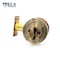 Ecs Hardware Durable Combo Lockset w/ Single Knob & Deadbolt, Entrance, Antique Bronze, Grade 3 KW1 ECSH-3607-AB-KW1 - alternate 4