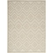 Homeroots 5' X 7' Cream And Beige Geometric Indoor Outdoor Area Rug 556277 - alternate 6
