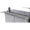 Koolmore 60 in. Commercial Refrigerated Prep Station with Sneeze Guard and Buffet Slide, 12 Pans with Covers KM-RBT-60CSFG - alternate 4