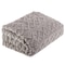 Lavish Home Sherpa Fleece Throw Blanket for Couch, Gray, 50 inx 60 in 67-THROW-GRY - alternate 1