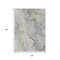 Homeroots 10' X 14' Beige Khaki And Gray Abstract Washable Indoor Outdoor Area Rug 617571 - alternate 3