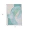 Homeroots 5' X 8' Pale Aqua And Beige Abstract Washable Indoor Outdoor Area Rug 630454 - alternate 4
