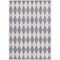 Homeroots 8' X 10' Purple And Lilac Geometric Washable Indoor Outdoor Area Rug 577100 - alternate 6