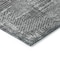 Homeroots 3' X 5' Gray And Charcoal Geometric Washable Indoor Outdoor Area Rug 594551 - alternate 5