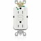 Leviton Receptacle, 15 A, 125V AC, White AGTR1-HGW - alternate 1