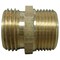 Landscapers Select Hose Adapter, 3/4 x 3/4 x 1/2 in, MHT x MIP x FIP, Brass, Brass, For: Garden Hose PMB-466LFBC - alternate 1