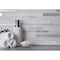 Apollo Tile White 11.8 in x 12.2 in Glass Glossy, Matte Floor and Wall Mosaic Tile 5 sqft/case, 5PK APLICL8812A - alternate 4