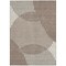 Homeroots 9' X 12' Brown And Beige Geometric Washable Indoor Outdoor Area Rug 597611 - alternate 4
