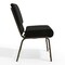 Flash Furniture Black Dot Fabric Church Chair, PK4 4-FD-CH0221-4-GV-S0806-GG - alternate 2