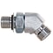Gates MALE FLAT-FACE O-RING TO MALE O-RING BOSS - 45 SAE TO SAE G60805-0406 - alternate 2