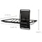 Command Adhesive Soap Dish Matte Black 2 Medium Water-Resistant Strips BATH34-MB-ESF - alternate 4