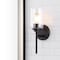 Jonathan Y Juno 13" 1-Light Farmhouse Industrial Metal/Glass Cylinder LED Sconce, Oil Rubbed Bronze/Clear JYL9547A - alternate 3