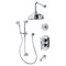 Kingston Brass Thermostatic Tub and Shower System, Polished Chrome KSK36310AX - alternate 1