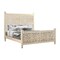Homeroots Three Piece White Solid Wood Bedroom Set 636276 - alternate 4