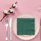 Smarty Had A Party Durable Hunter Green Paper Beverage/Cocktail Napkins, 600PK 803124B-CASE - alternate 3