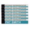 Advantus Fabric Panel Wall Sign, Name Holder, 2x9 in, 6PK 75329 - alternate 2