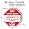 Signmission Tow Away Zone Unauthorized Vehicles, 10 inch X 10 inch, Aluminum Metal Signs, 2PK OC-A-2PACK-10-321 - alternate 4