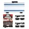 Stealthmounts 3.74 in. W X 0.98 in. H X 5.12 in. D Rail Mounts Plastic Black OM-TRM-BLK-2 - alternate 1