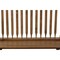 Homeroots 44in Oak Solid Wood Bench 733252 - alternate 3