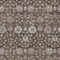 Homeroots 5' X 8' Chocolate Beige And Gray Floral Washable Indoor Outdoor Area Rug 605420 - alternate 3