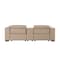 Homeroots 93in Cream and Brown Leather Power Reclining Loveseat With Storage 720539 - alternate 5