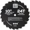 Do It Best 10'' 24-Tooth Framing Circular Saw Blade QJDIB-CS-013 - alternate 1