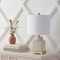 Jonathan Y Cleo 21.5 in. Transitional Glam Square Ginger Jar Ceramic and Metal LED Table Lamp, Yellow/White JYL3043B - alternate 5