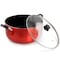 Better Chef for Professional Results 18 Quart Heavy Gauge Aluminum Dutch Oven in Red D1802R - alternate 3