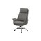 Monarch Specialties Office Chair, Adjustable Height, Armrests, Ergonomic, Swivel, Desk, Dark Grey Leather-look, Chrome I 7252 - alternate 1