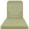 Homeroots 75" Sage Heavy Duty Plastic Outdoor Stacking Chaise Lounge 565261 - alternate 4