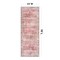 World Rug Gallery Vintage Inspired Machine Washable Non Slip Runner Rug 2 ft 6 in x 10 ft Red 6029RED2X10 - alternate 5