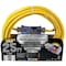 Powerzone Extension Cord, 14 AWG, Indoor/Outdoor, Yellow, 25 ft ORP511725 - alternate 1