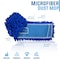 Bison Life 48 Inch X-Large Loop End Microfiber Dust Mop, Slide on Connection, Commercial-Grade, Washable, Blue KHES-LEBDM-48 - alternate 3