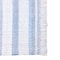 Homeroots 8' X 10' Blue Striped Handmade Stain Resistant Non Skid Indoor Outdoor Area Rug 533585 - alternate 4
