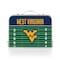 Picnic Time Family Of Brands West Virginia Mountaineers - Concert Table Mini Portable Table, Charcoal Wood Grain 843-00-141-834-0 - alternate 2
