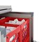 Koolmore 34 in. Commercial Milk Cooler for School and Cafeteria, 8 Crate Capacity with Heavy Duty Casters KM-MC34-HDC - alternate 3