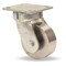 Hamilton High Heat Standard Duty Kingpinless Swivel Caster, 4" x 2" Stainless Steel Wheel S-52HK-4HSB - alternate 1