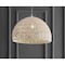 Jonathan Y Campana 20" 1-Light Bohemian Modern Woven Rope/Iron LED Pendant, Cream JYL6504A - alternate 6