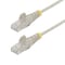 Startech.Com 2ft Gray Slim CAT6 Ethernet Cable, Snagless RJ45, 28AWG Bare Copper, LSZH N6PAT2GRS - alternate 1