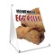 Signmission Homemade Egg Rolls, 24 Inch x 18 Inch A-frame Yard Sign, Plastic Sign SBC-1824-Homemade Egg Rolls - alternate 1
